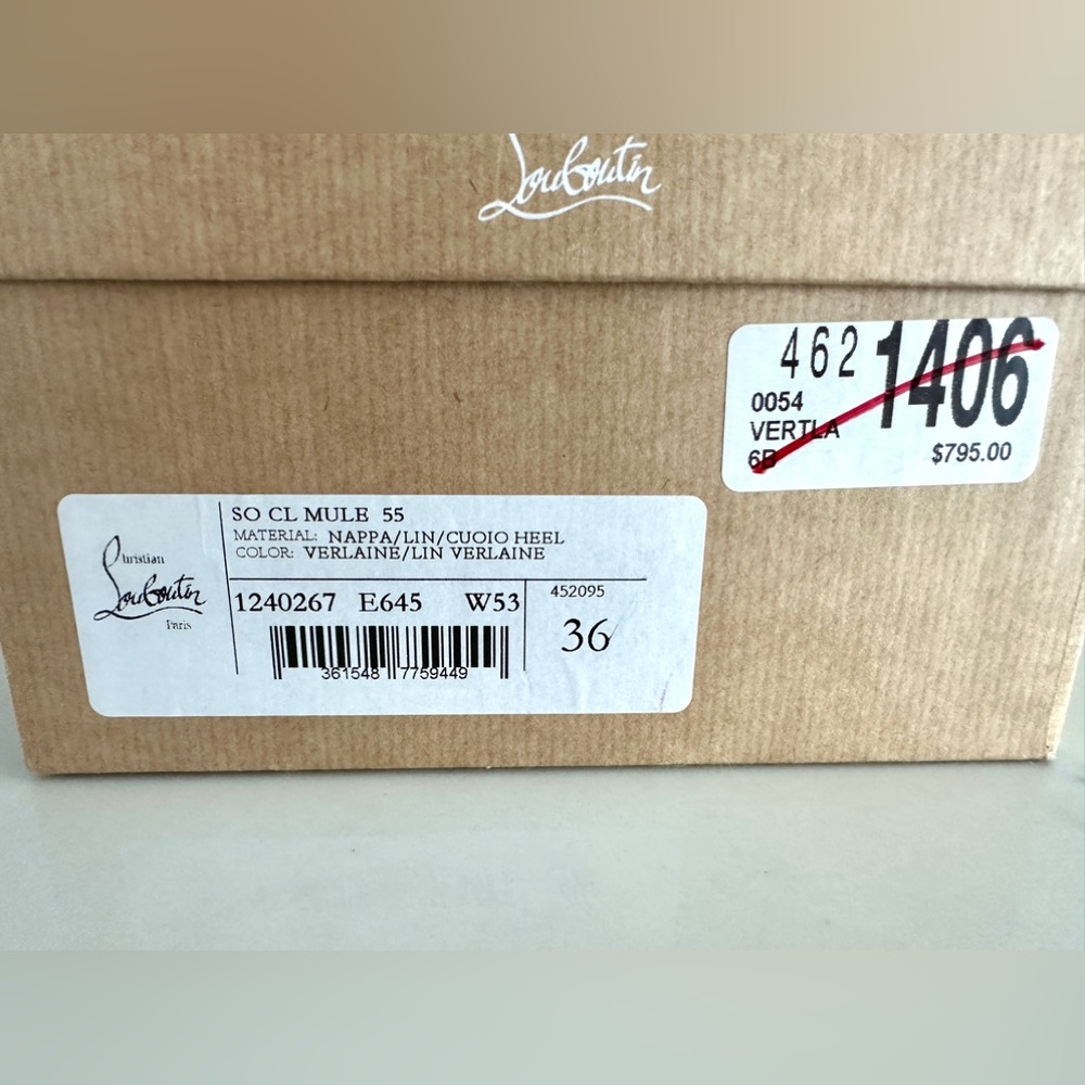 Christian Louboutin SO CL Mule 55 - Picture 8 of 8